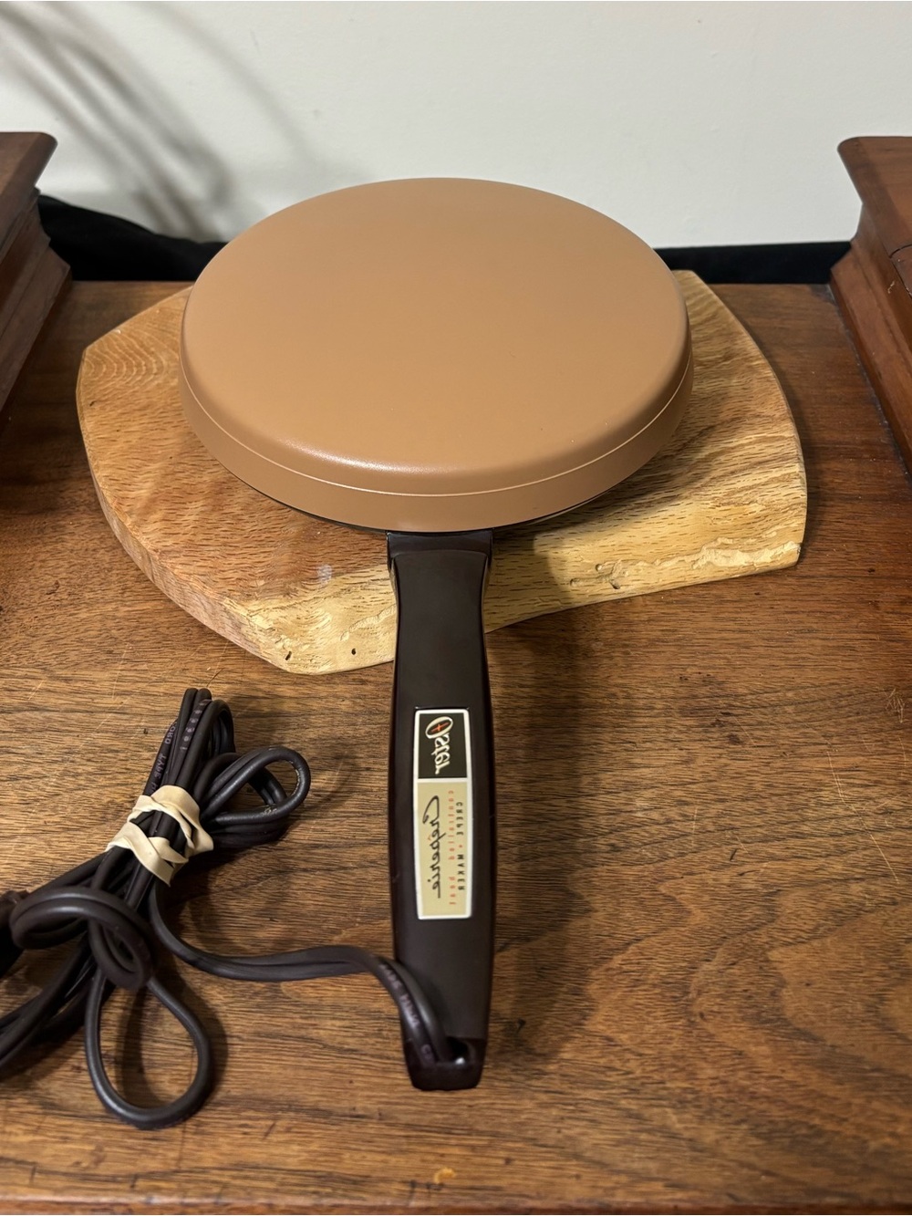 Vintage Oster Creperie Electric Crepe Maker Brown Nonstick Griddle | Tested Work